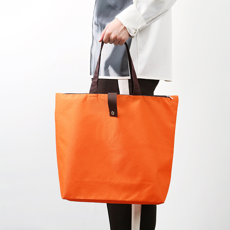 Waterproof Fabric Portable Shopping Tote