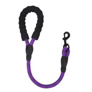 Short Pet Leash Soft Durable Dog Collar