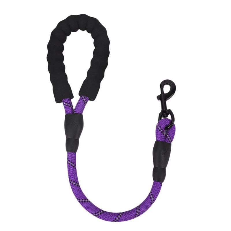 Short Pet Leash Soft Durable Dog Collar