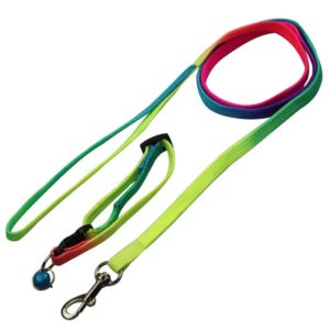 Adjustable Polyester Pet Leash with Bell