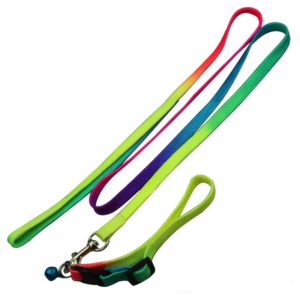 Adjustable Polyester Pet Leash with Bell