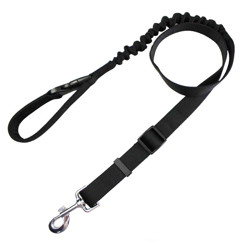 Elastic and Adjustable Polyester Dog Leash