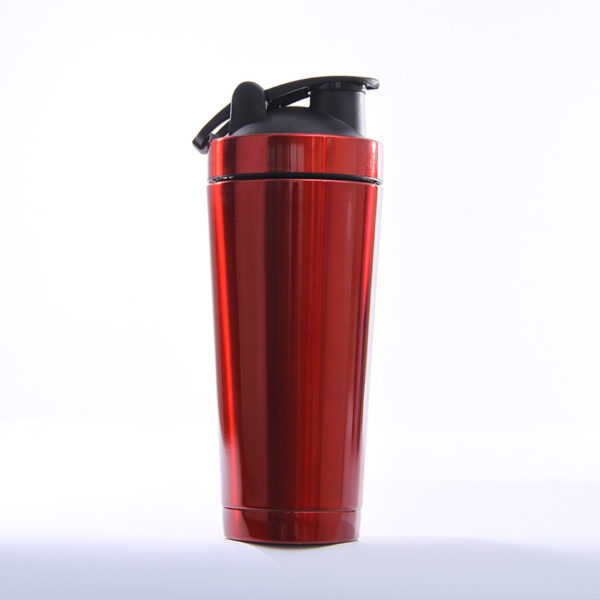 26oz Insulated Stainless Steel Shaker Shake Bottle Gym Drinking