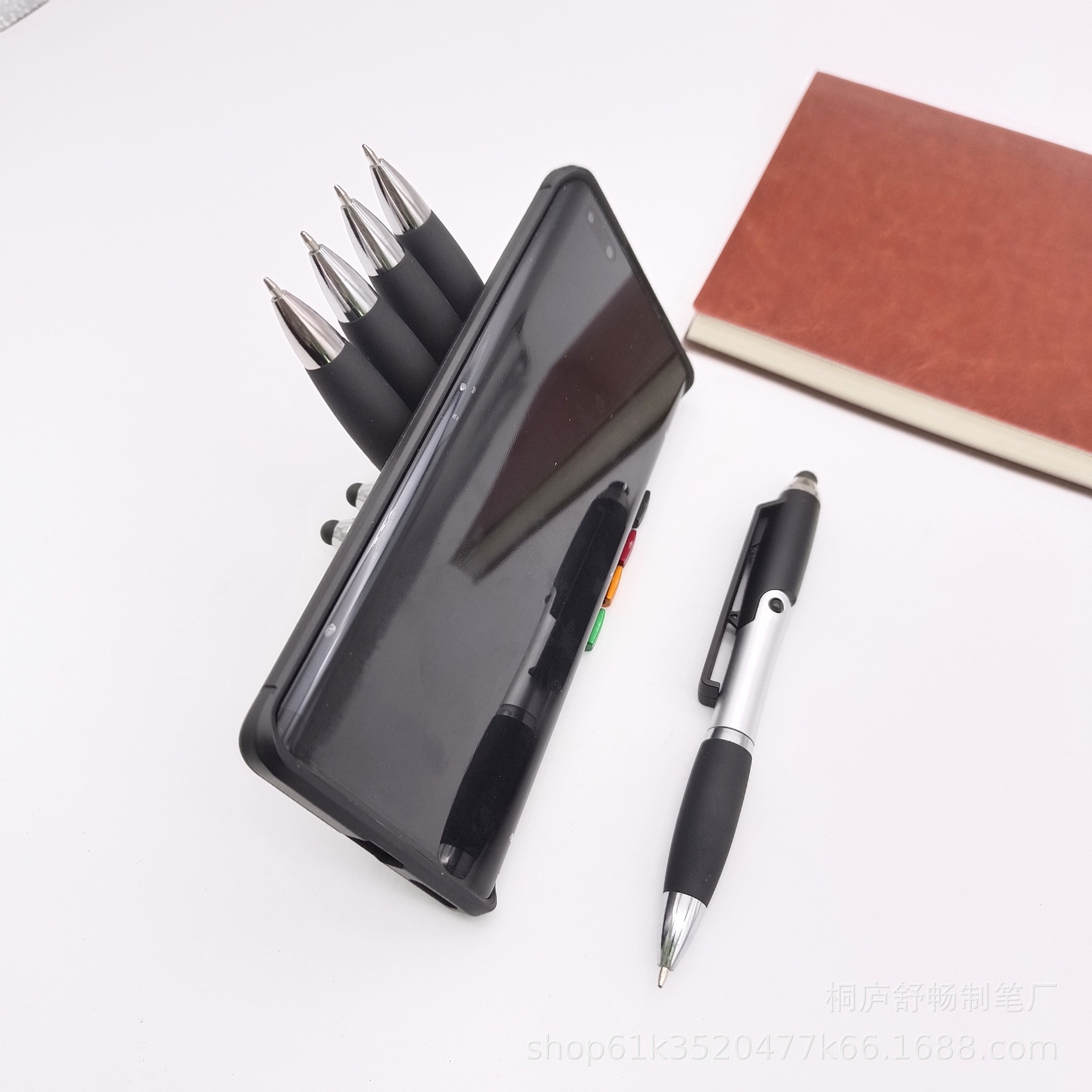 4 in 1 Multi-Purpose Stylus Pen with Phone Stand