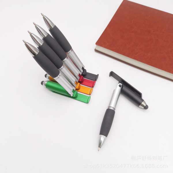 4 in 1 Multi-Purpose Stylus Pen with Phone Stand