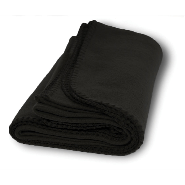 Economy Fleece Blanket w Merrow edging 50 X 60