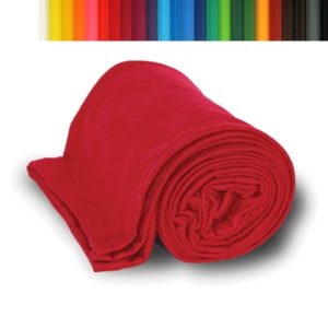 Jersey Sweatshirt Fleece Throw 50 x 60 Blanket