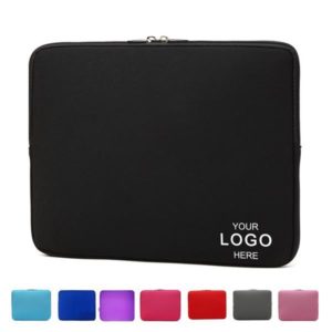 Zippered Neoprene Laptop Sleeve with Logo