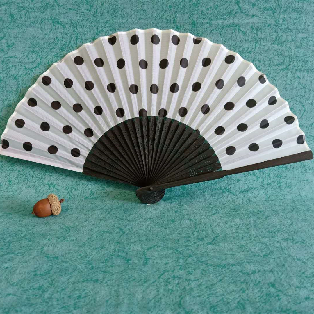 Bamboo Folding Paper Hand Fan