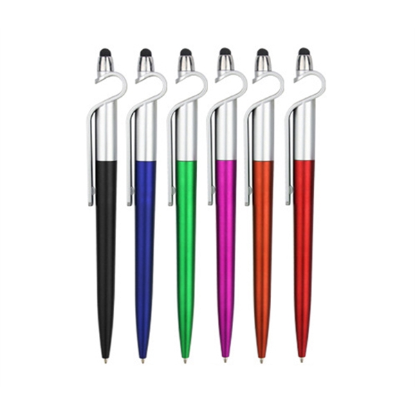 Stylus Ballpoint Pen with Phone Stand