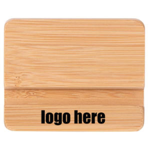 Bamboo Dual Tablet and Mobile Device Holder