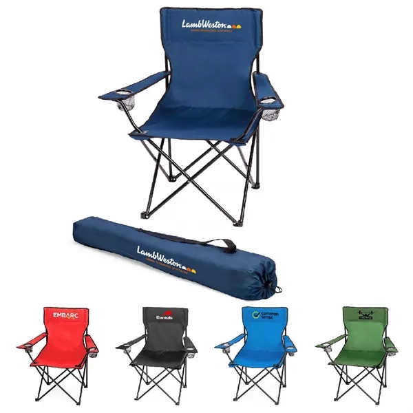 Super Deluxe Folding Chair with Logo