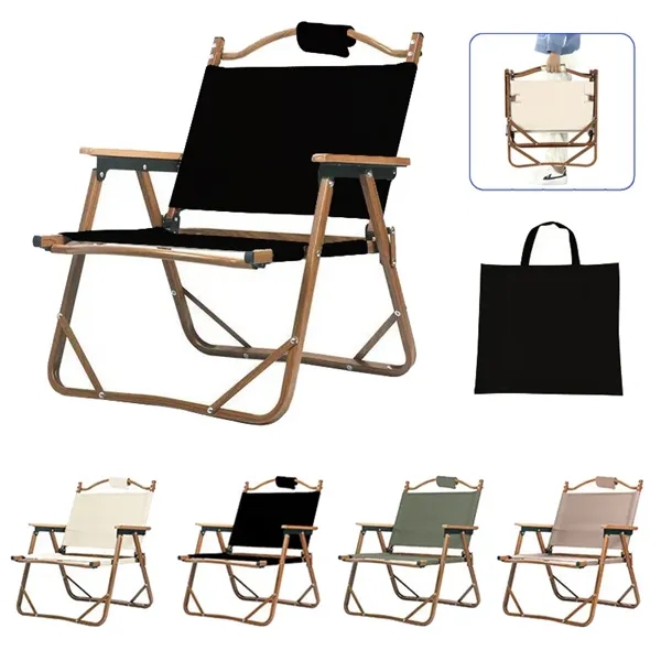 Folding Camping Chair-Large Size with Logo