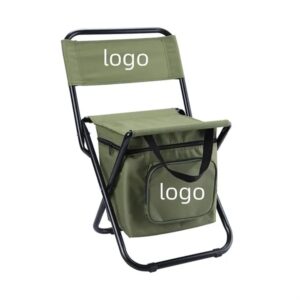 Outdoor Folding Leisure Camping Cooler Chair with Logo