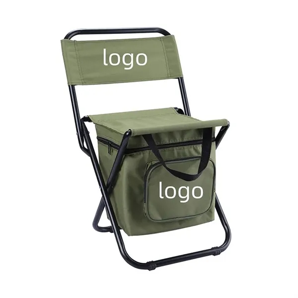 Outdoor Folding Leisure Camping Cooler Chair with Logo