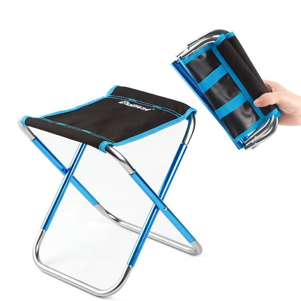 Outdoor Mini Portable Folding Stool Camping Chair with Logo