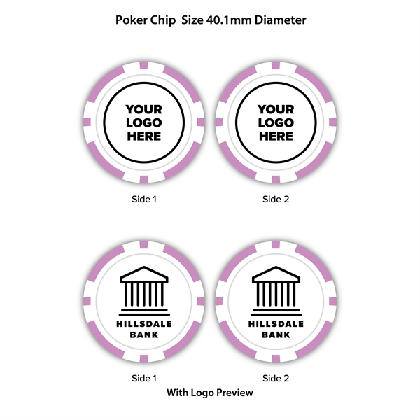 Poker Chips with Logo