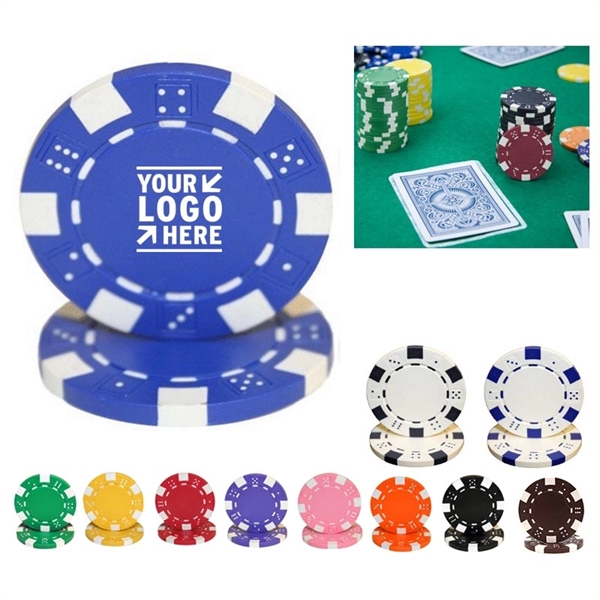 11.5 Gram Casino Poker Chips with Logo