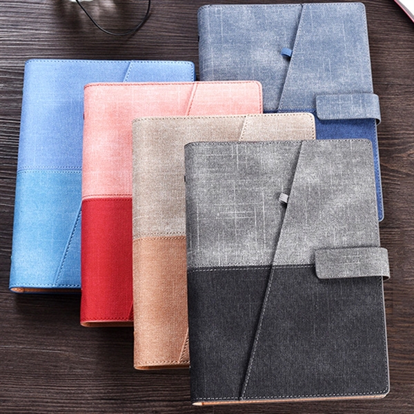Reusable Notebook with PU Leather Cover