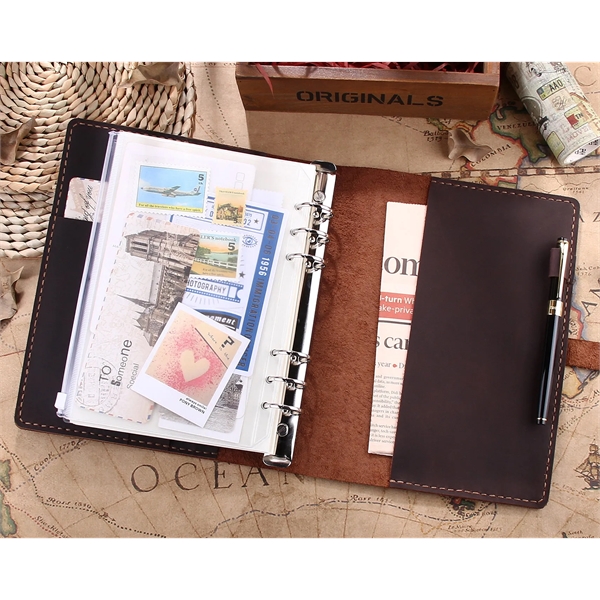 Personalized PU Leather Travel Journal A5