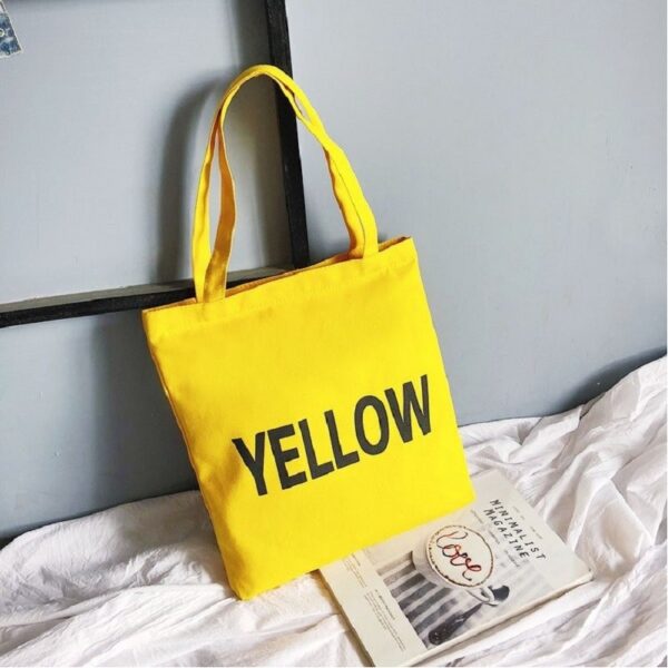 Canvas Single-shoulder Crossbody Tote Bag Accept Customization - Image 2