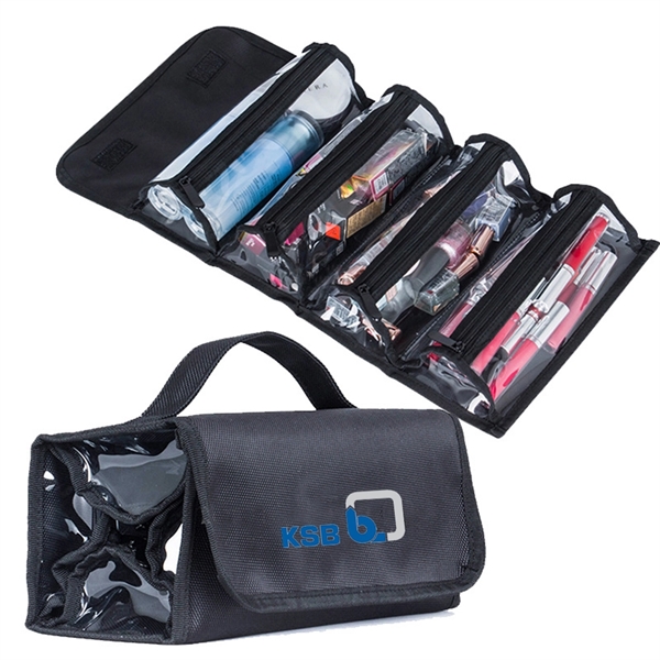 Foldable Makeup Brush Bag