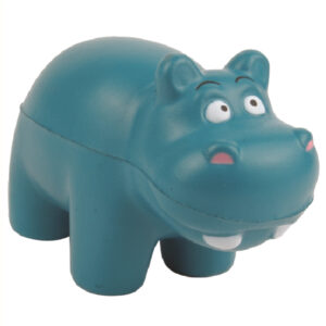 Foam Blue Hippo Stress Ball