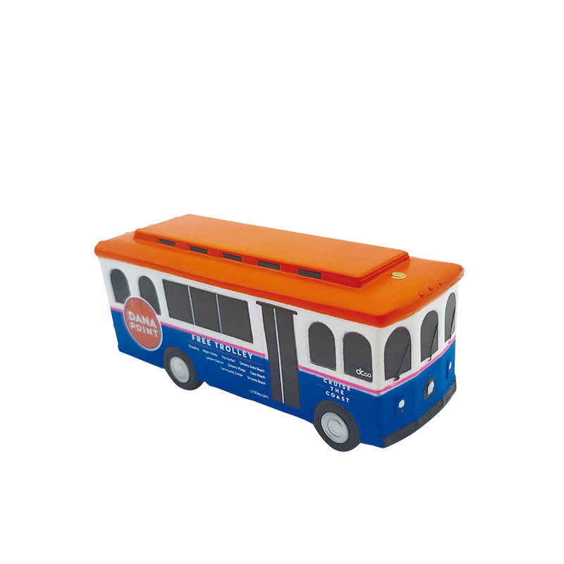 Foam School Bus Shaped Stress Ball