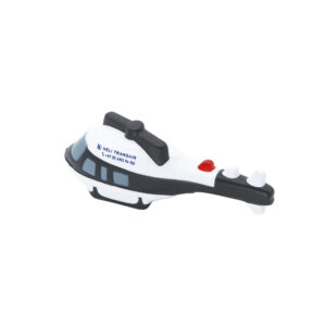Foam Helicopter Shaped Stress Ball