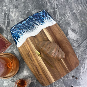 Wave Resin Cutting Board  with Your Logo14.1*9.8*0.6 inches