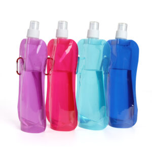 Portable Sports Water Bag With Carabiner 16oz