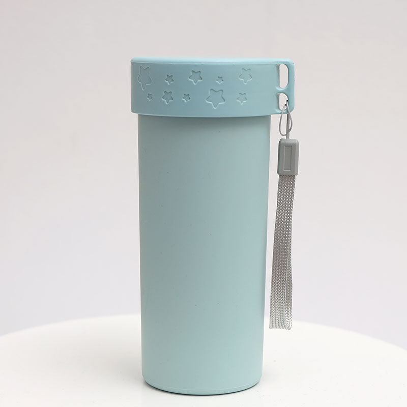 Promotional Advertsing Plastic Double-layer Water Bottle