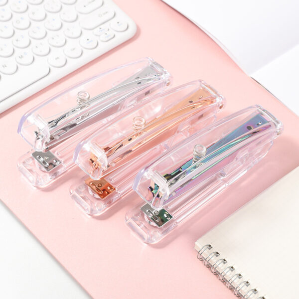 Transparent Shell Minimalist Stapler