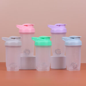 Compact 10oz Protein Shaker Cup
