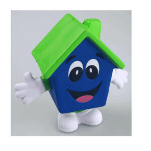 Standing House Person Stress Ball