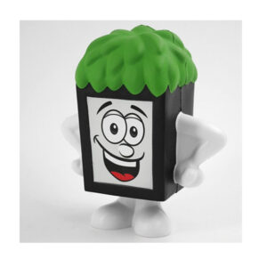 Standing Flowerpot Person Stress Ball