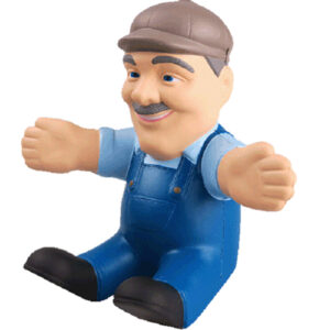 PU Farmer Phone Holder Stress Ball