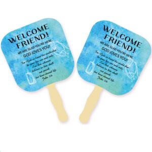 Bread Slice Hand Fan