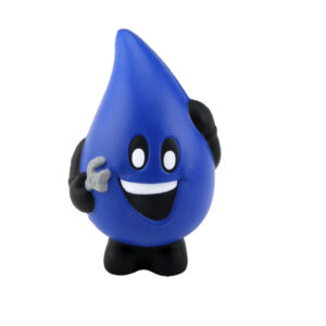 Wrench Grease Drop Person Stress Ball