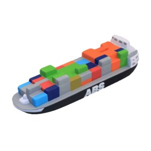 Foam Container Ship Stress Ball with Your Logo