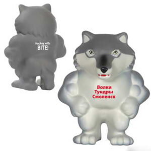 Standing Wolf Shaped Stress Ball