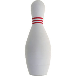 Bowling Pin Shaped Stress Ball