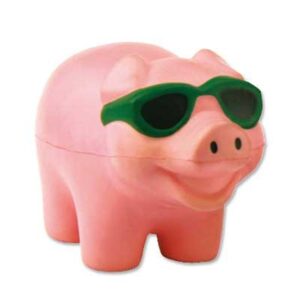 Sunglasses Pig Stress Ball