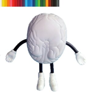 Brain Activity Man Stress Ball