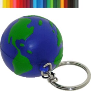 The Earth Stress Ball Keychain