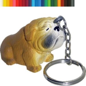 Boxer Dog Stress Ball Keychain