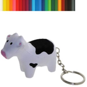 Carton Calf Stress Ball Keychain
