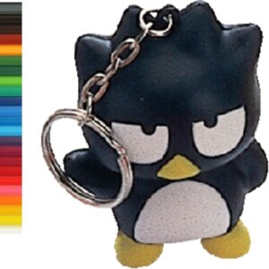 Cool Penguin Stress Ball Keychain