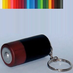 Battery Stress Ball Keychain