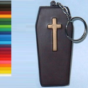 Casket Stress Ball Keychain